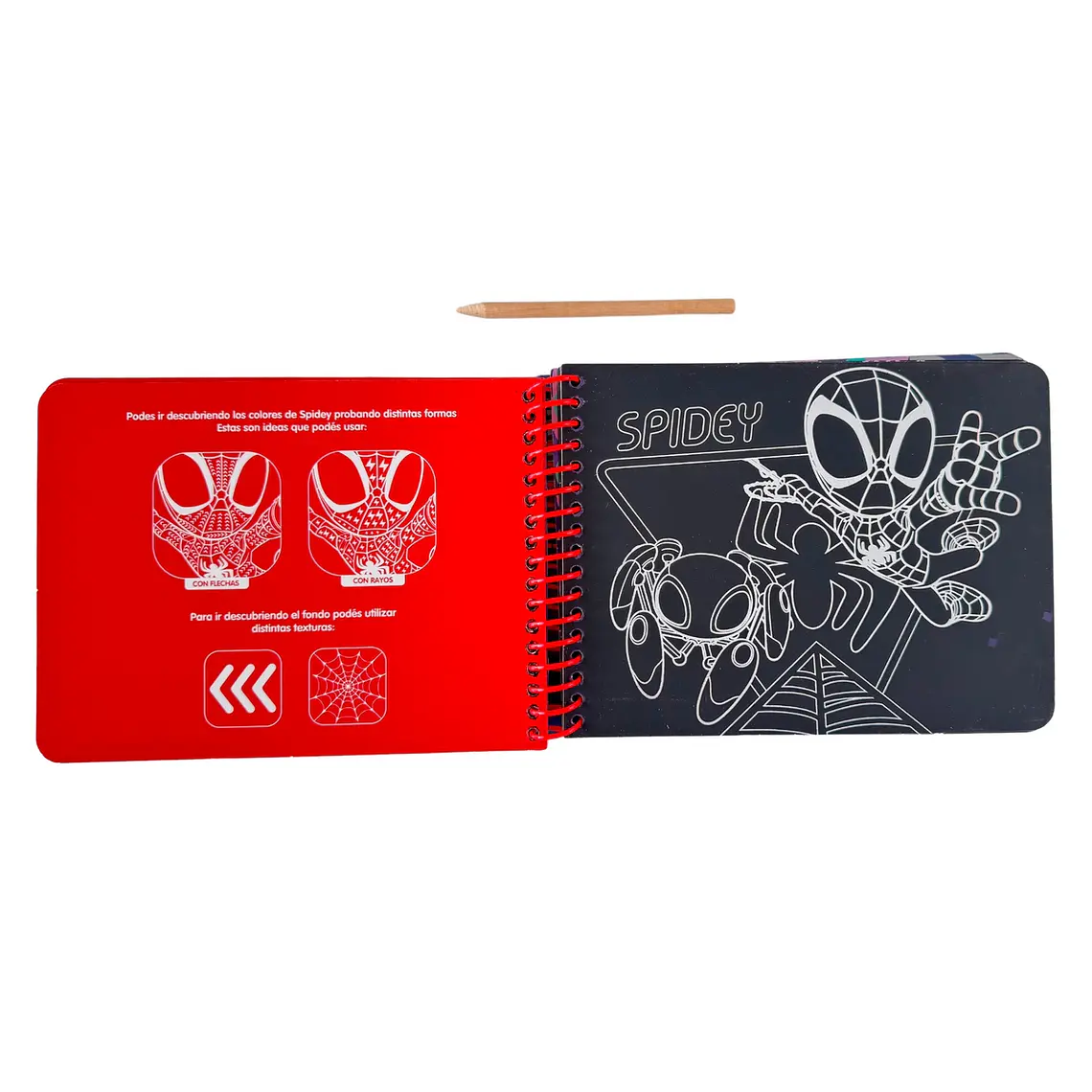 LIBRO CON ACTIVIDADES PARA RASPAR CON LAPIZ (DISEÑO ALEATORIO) 8