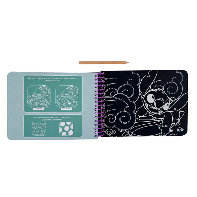LIBRO CON ACTIVIDADES PARA RASPAR CON LAPIZ (DISEÑO ALEATORIO) 9