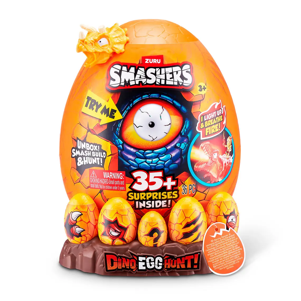 HUEVO SMASHERS CACERIA DINO (SORPRESA) 4