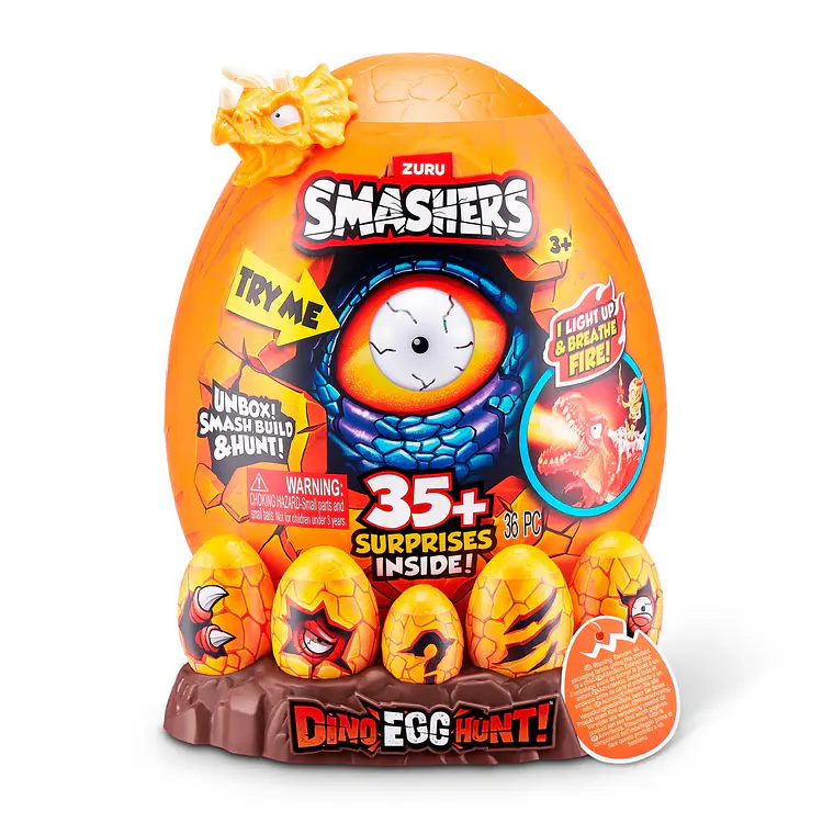 HUEVO SMASHERS CACERIA DINO (SORPRESA) 4