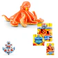 MOUNSTRUOS SORPRESA PROFUNDIDADES MARINAS ROBO ALIVE DE ZURU (DISEÑO ALEATORIO) - Miniatura 10