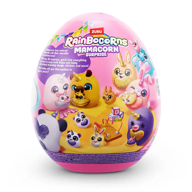 PELUCHE MAMACORN SORPRESA RAINBOCORNS  4