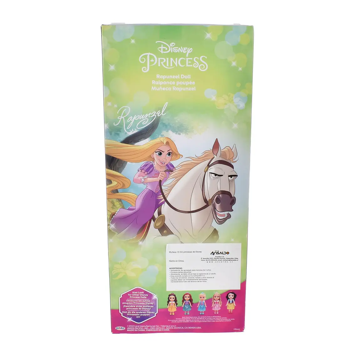 MUÑECA 37 CM  PRINCESAS DE DISNEY (DISEÑO ALEATORIO) 4