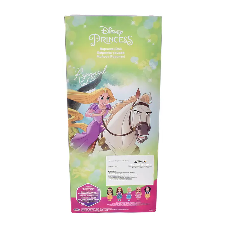 MUÑECA 37 CM  PRINCESAS DE DISNEY (DISEÑO ALEATORIO) 4