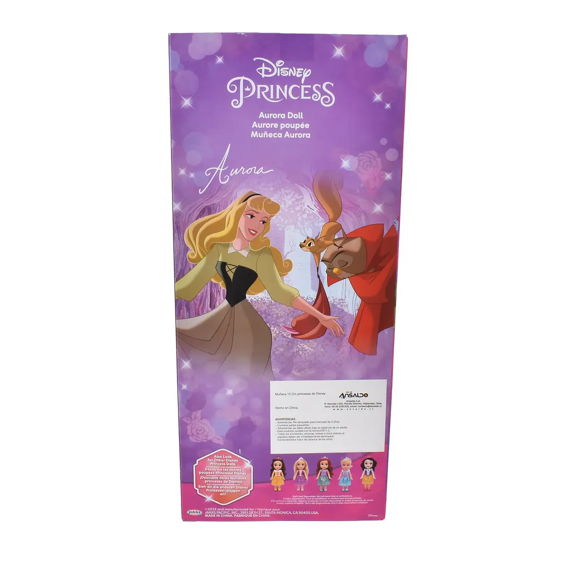 MUÑECA 37 CM  PRINCESAS DE DISNEY (DISEÑO ALEATORIO) 10