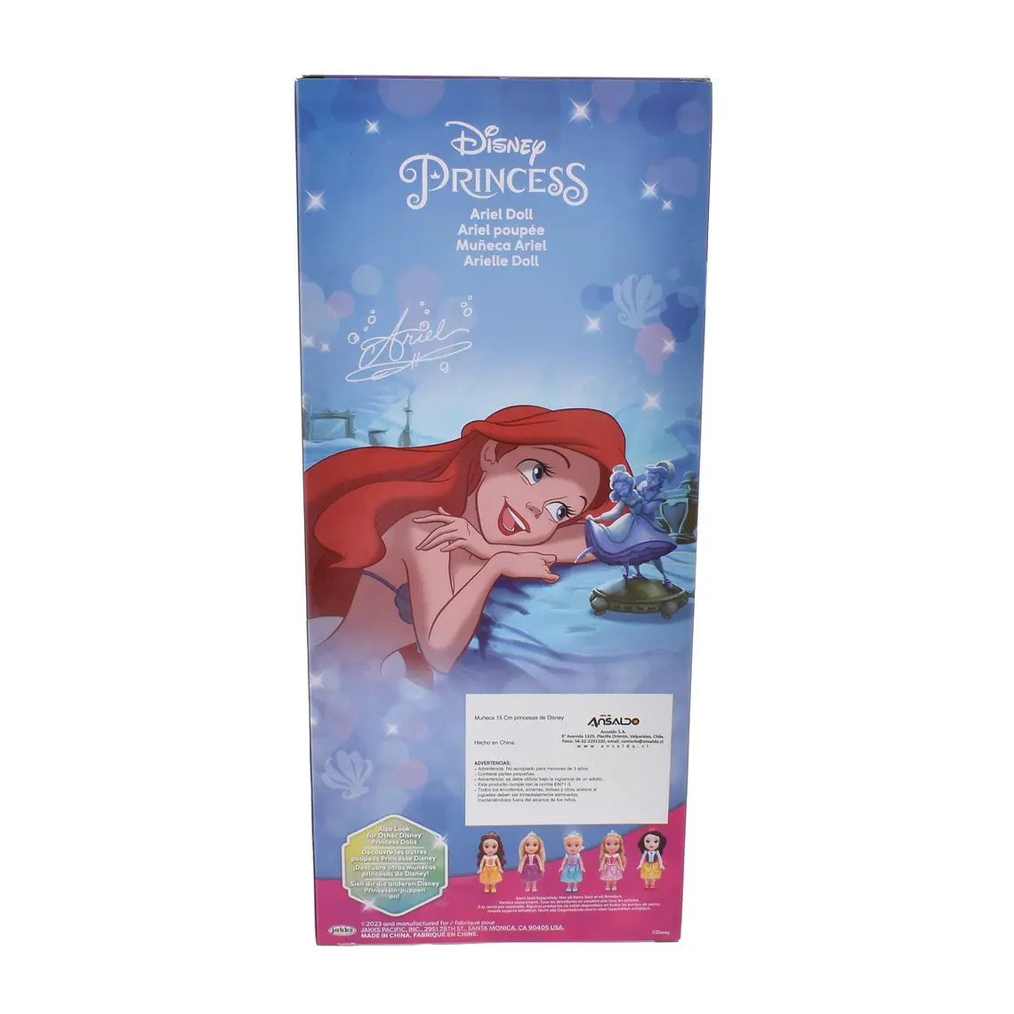 MUÑECA 37 CM  PRINCESAS DE DISNEY (DISEÑO ALEATORIO) 13