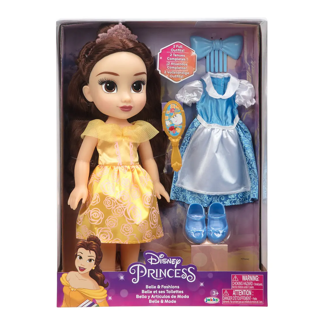 MUÑECA FASHION 38 CM CON ACCESORIOS PRINCESAS DE DISNEY (DISEÑO ALEATORIO) 8