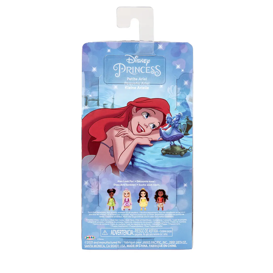 MUÑECA 15 CM CON PEINE PRINCESAS DE DISNEY (DISEÑO ALEATORIO) 4