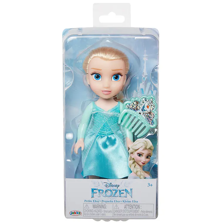 MUÑECA 15 CM CON PEINE PRINCESAS DE DISNEY (DISEÑO ALEATORIO) 7