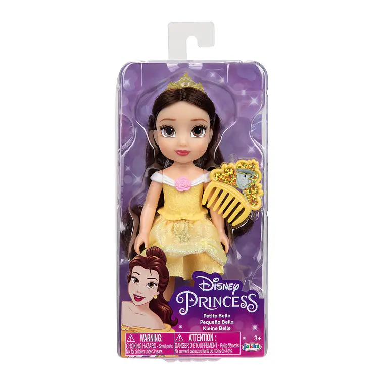 MUÑECA 15 CM CON PEINE PRINCESAS DE DISNEY (DISEÑO ALEATORIO) 9