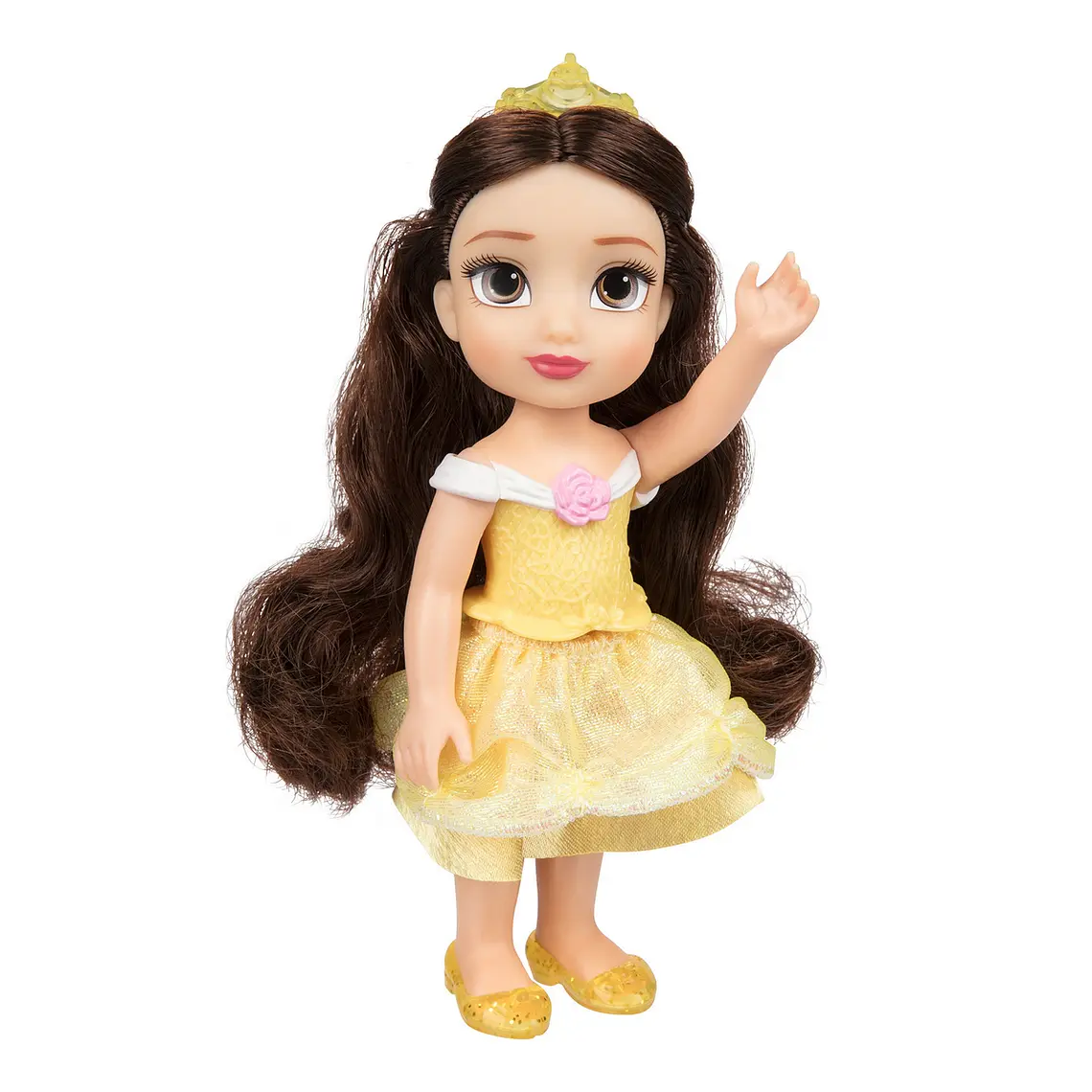 MUÑECA 15 CM CON PEINE PRINCESAS DE DISNEY (DISEÑO ALEATORIO) 10