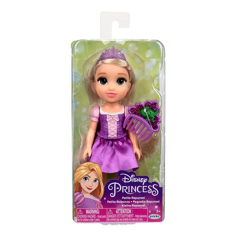 MUÑECA 15 CM CON PEINE PRINCESAS DE DISNEY (DISEÑO ALEATORIO) 11