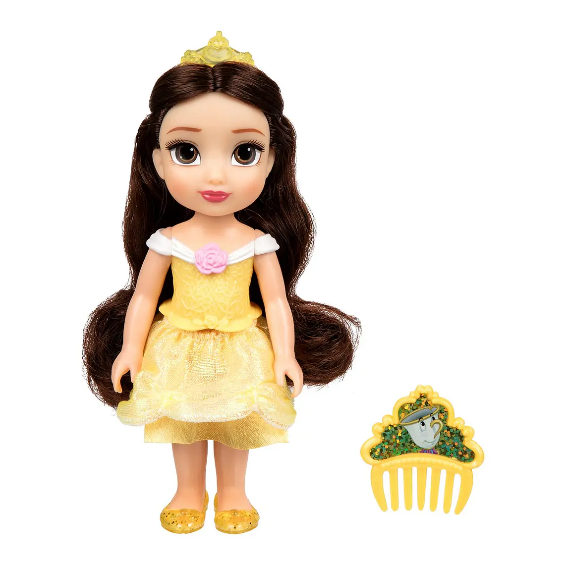 MUÑECA 15 CM CON PEINE PRINCESAS DE DISNEY (DISEÑO ALEATORIO) 19