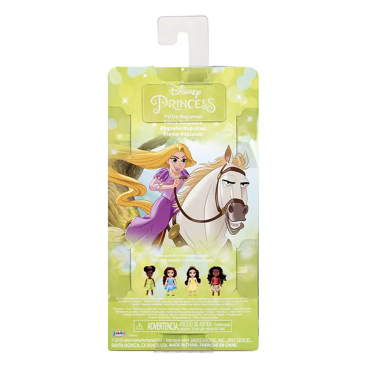 MUÑECA 15 CM CON PEINE PRINCESAS DE DISNEY (DISEÑO ALEATORIO) 24