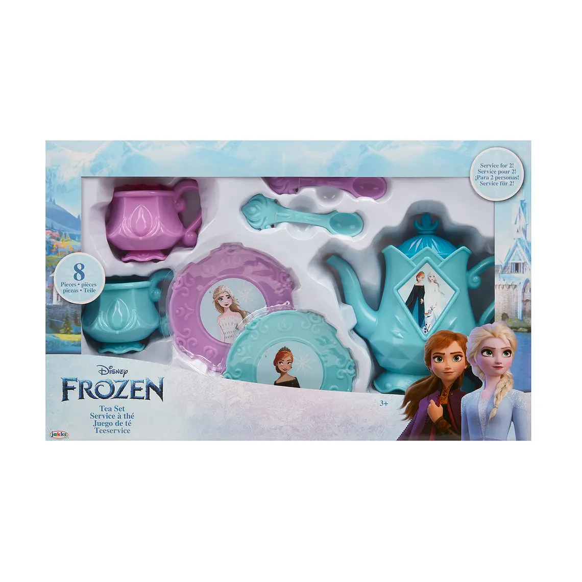 SET DE TE 8 PIEZAS FROZEN DE DISNEY  3