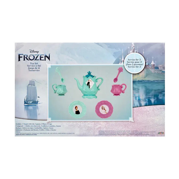 SET DE TE 8 PIEZAS FROZEN DE DISNEY  4
