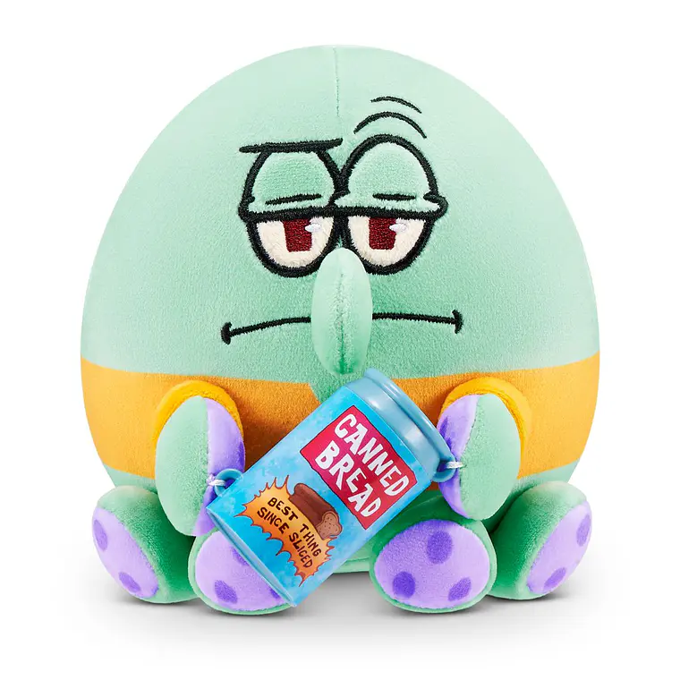 PELUCHE SNACKLES DE 12 CMS BOB ESPONJA DE ZURU (PELUCHE SORPRESA)  7