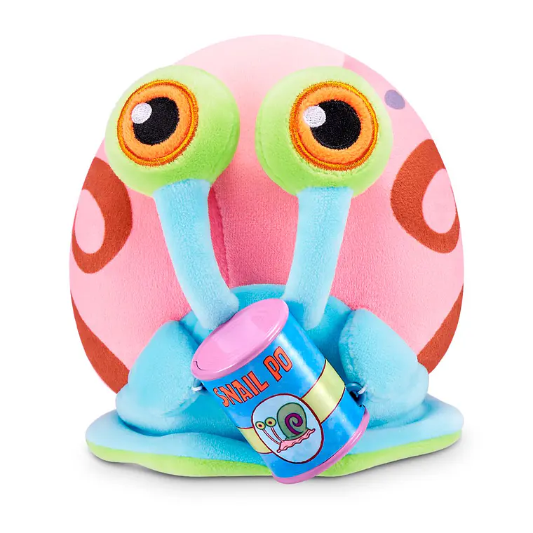 PELUCHE SNACKLES DE 12 CMS BOB ESPONJA DE ZURU (PELUCHE SORPRESA)  8