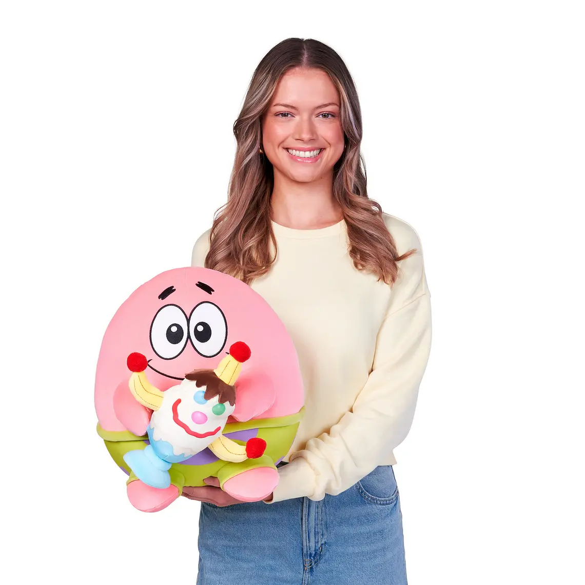 PELUCHE SNACKLES DE 35 CMS BOB ESPONJA DE ZURU (DISEÑO ALEATORIO)  8