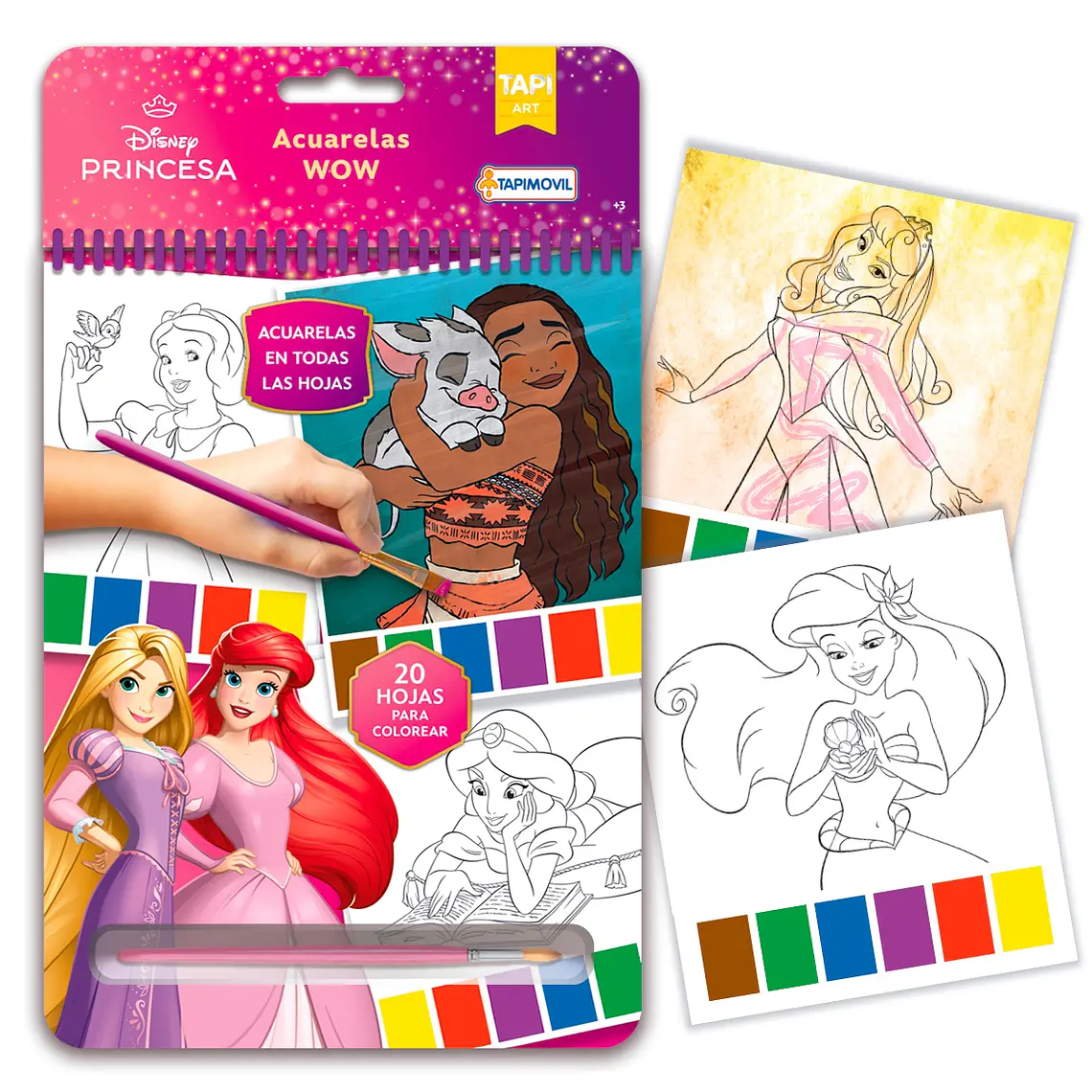 SET DE ACUARELAS MAGICAS (DISEÑO ALEATORIO) 5