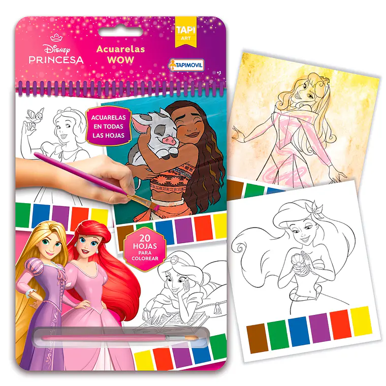 SET DE ACUARELAS MAGICAS (DISEÑO ALEATORIO) 5