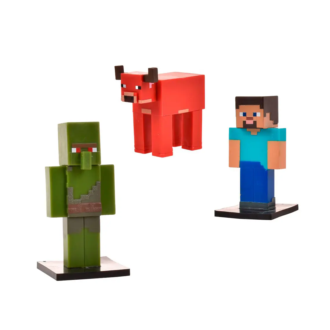 SET 3 FIGURAS 6 CMS TOPPEEZ MINECRAFT (DISEÑO ALEATORIO) 4