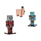 SET 3 FIGURAS 6 CMS TOPPEEZ MINECRAFT (DISEÑO ALEATORIO) - Miniatura 6
