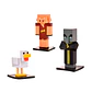 SET 3 FIGURAS 6 CMS TOPPEEZ MINECRAFT (DISEÑO ALEATORIO) - Miniatura 8