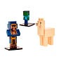 SET 3 FIGURAS 6 CMS TOPPEEZ MINECRAFT (DISEÑO ALEATORIO) - Miniatura 9