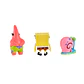 PACK 3 FIGURAS 5 CM EN BLISTER BOB ESPONJA (DISEÑO ALEATORIO) - Miniatura 5