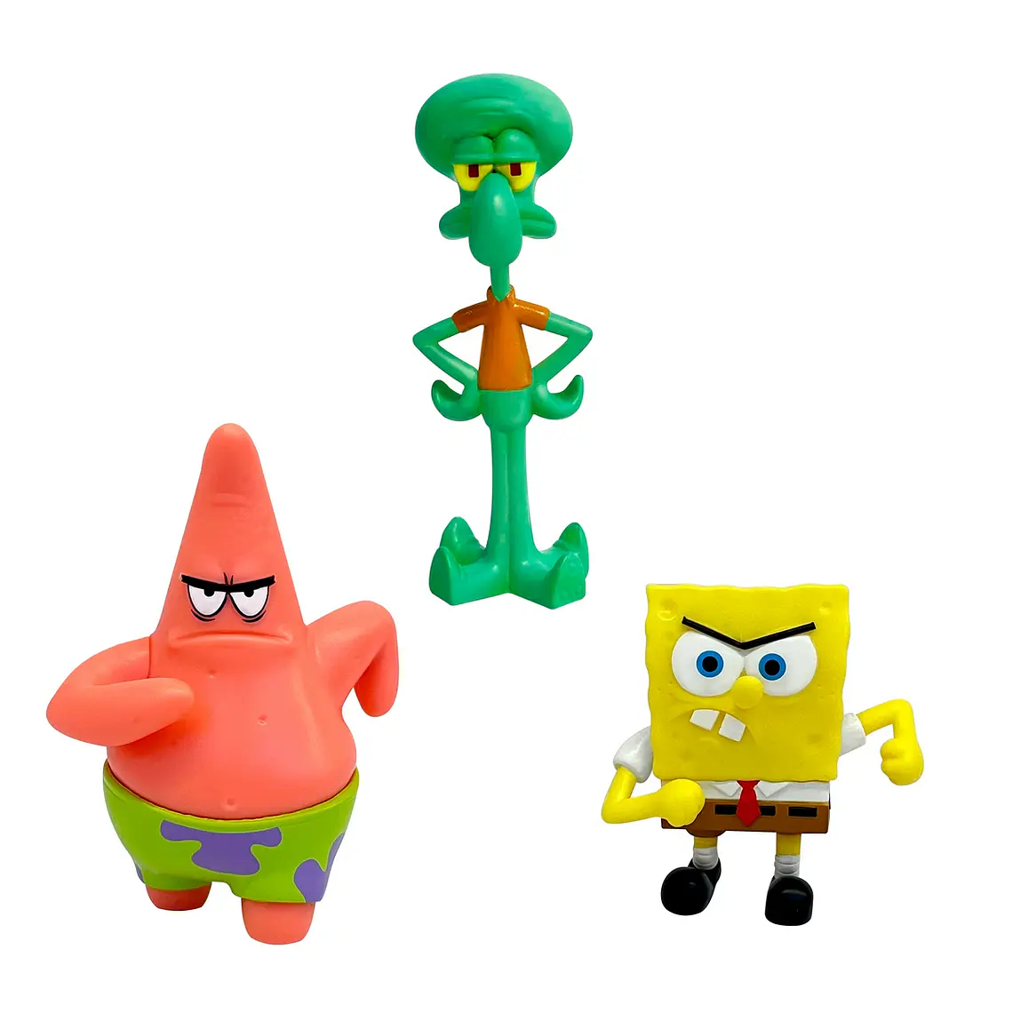 PACK 3 FIGURAS 5 CM EN BLISTER BOB ESPONJA (DISEÑO ALEATORIO) 6