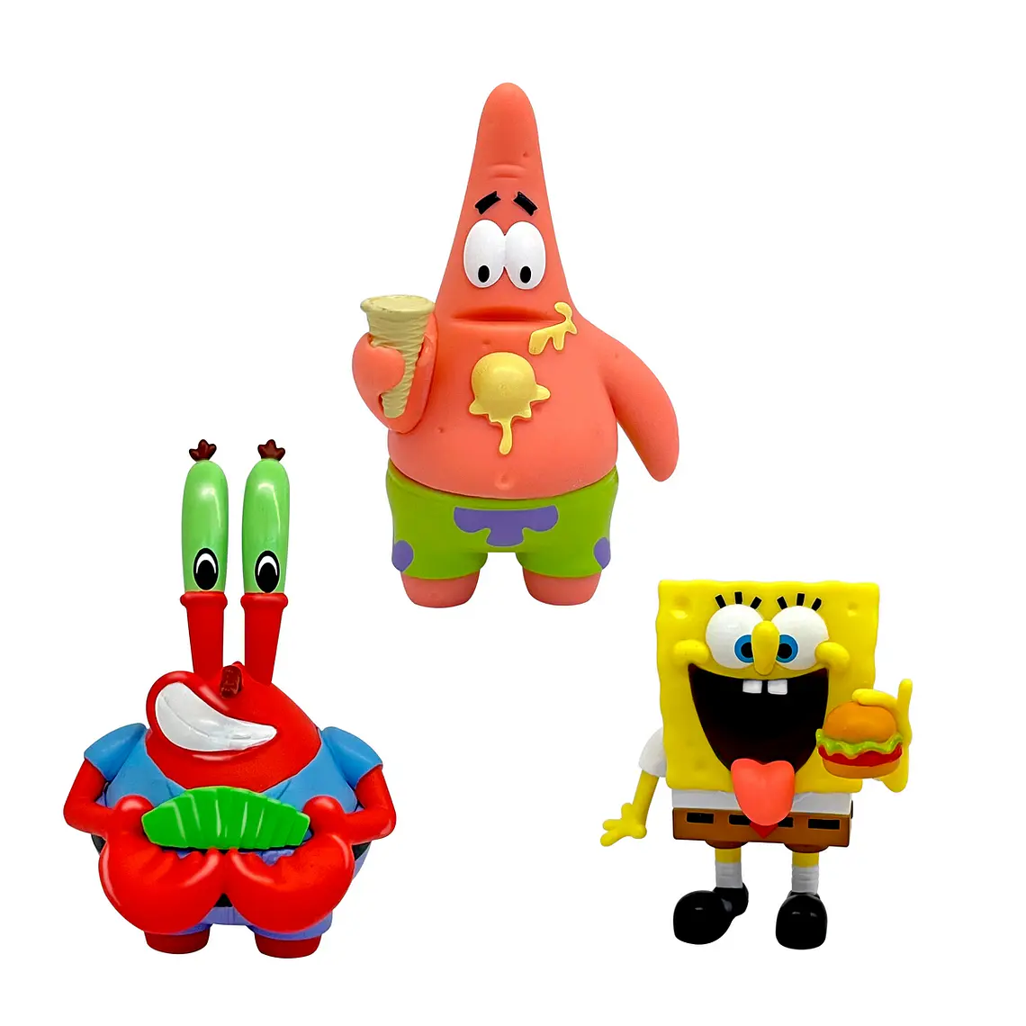 PACK 3 FIGURAS 5 CM EN BLISTER BOB ESPONJA (DISEÑO ALEATORIO) 8