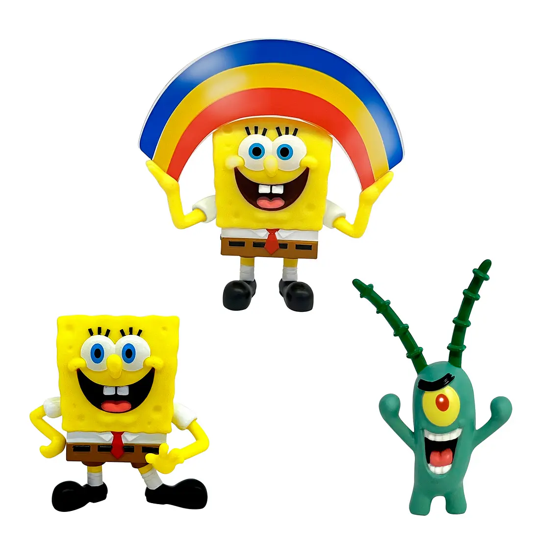 PACK 3 FIGURAS 5 CM EN BLISTER BOB ESPONJA (DISEÑO ALEATORIO) 10
