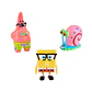 PACK 3 FIGURAS 5 CM EN BLISTER BOB ESPONJA (DISEÑO ALEATORIO) - Miniatura 14