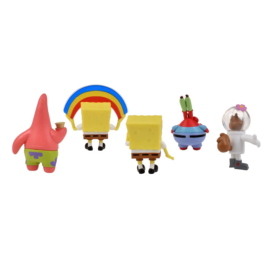PACK 5 FIGURAS 5 CM EN BLISTER BOB ESPONJA (DISEÑO ALEATORIO) 5