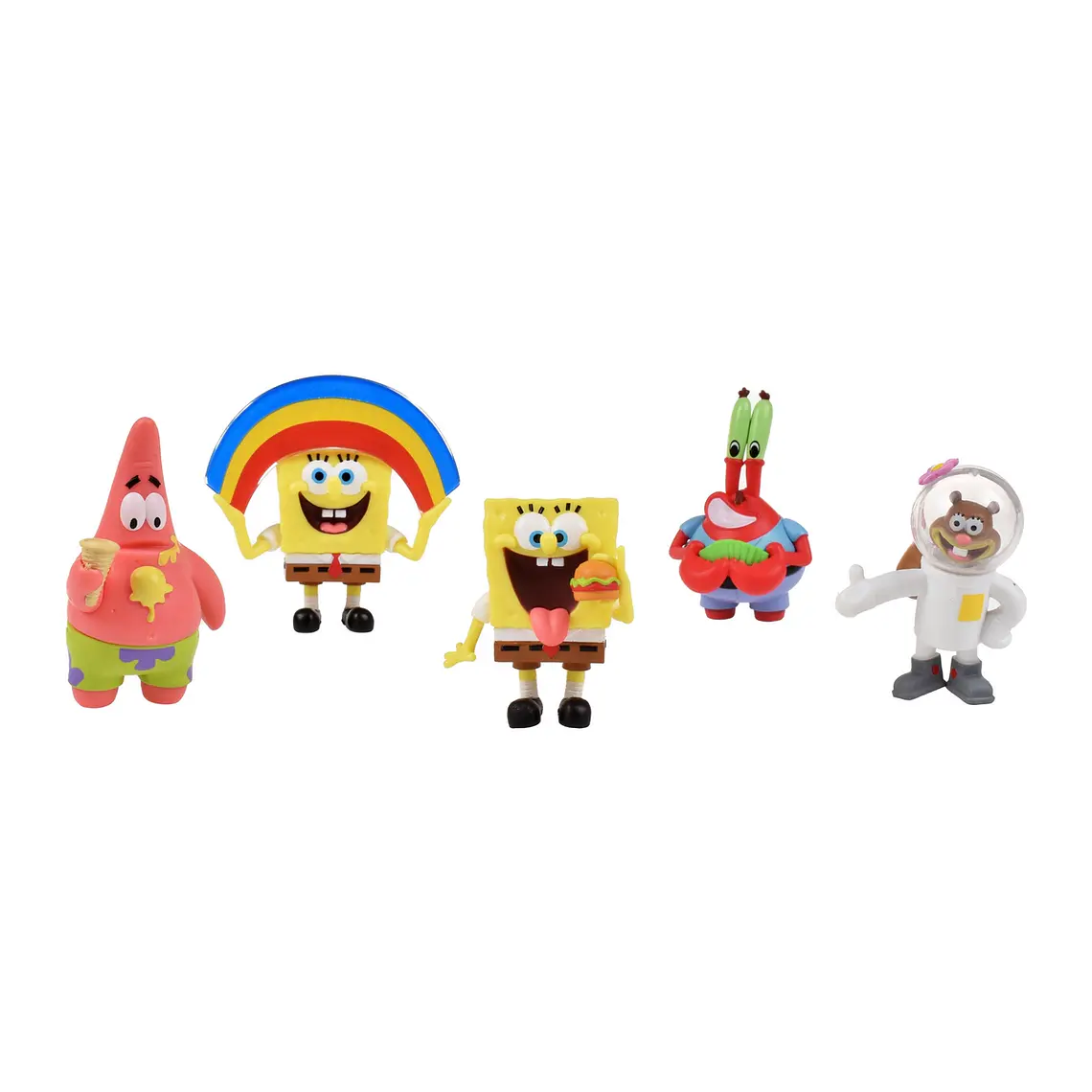 PACK 5 FIGURAS 5 CM EN BLISTER BOB ESPONJA (DISEÑO ALEATORIO) 10