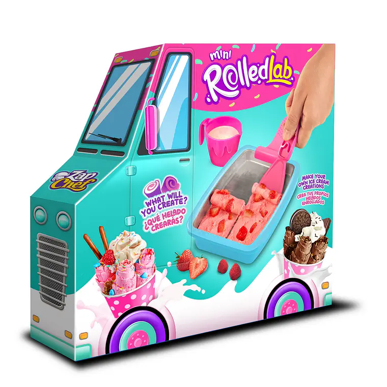 CREACION HELADOS LABORATORIO MINI ROLLER ZAP CHEF  2