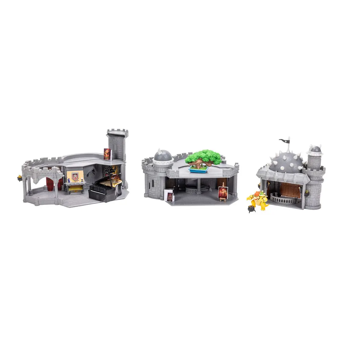 PLAYSET DELUXE CASTILLO BROWSER CON FIGURA 4 CM NINTENDO PELICULA  6
