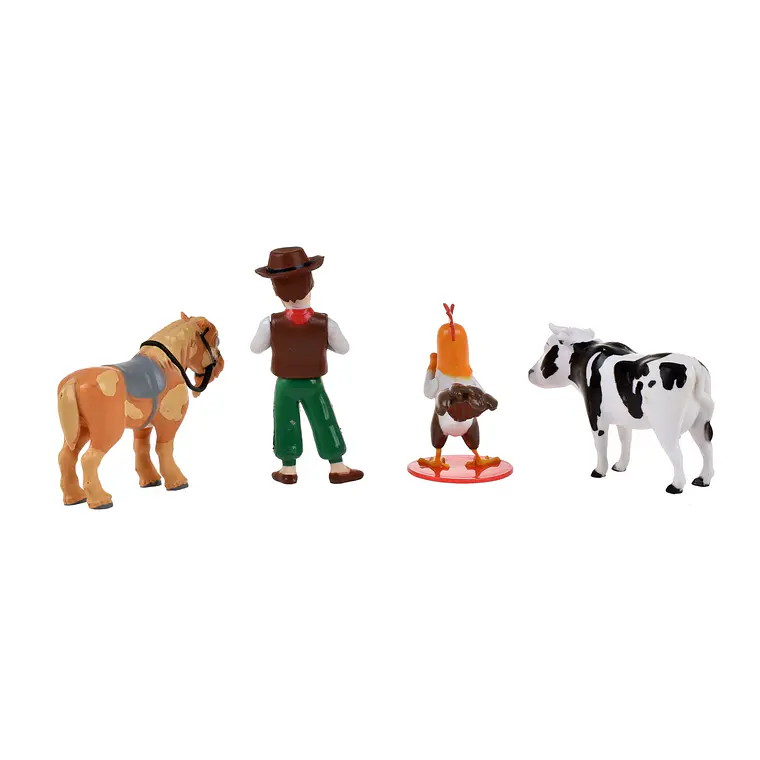 SET 4 FIGURAS 8 CM LA GRANJA DE ZENON  5