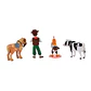 SET 4 FIGURAS 8 CM LA GRANJA DE ZENON  - Miniatura 5