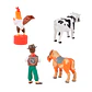FIGURA MUSICAL DE 9 A 15 CM LA GRANJA DE ZENON (DISEÑO ALEATORIO) - Miniatura 5