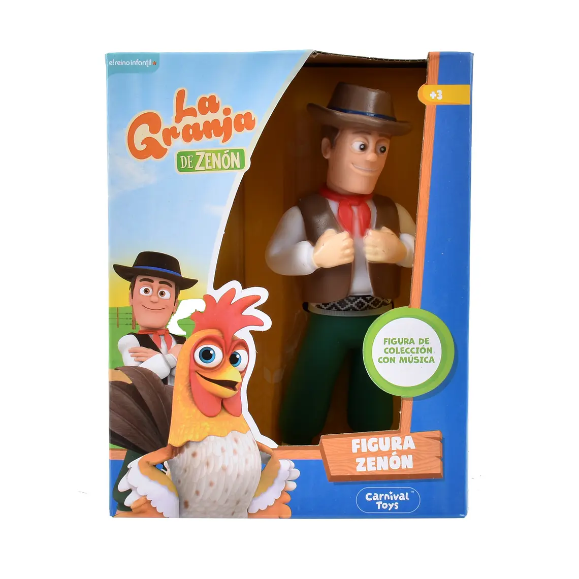 FIGURA MUSICAL DE 9 A 15 CM LA GRANJA DE ZENON (DISEÑO ALEATORIO) 9