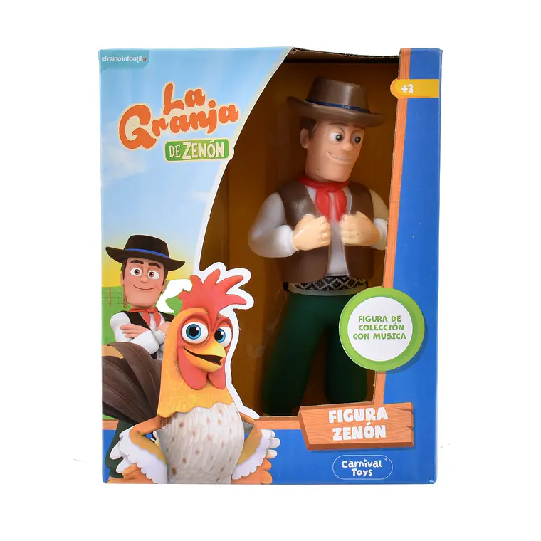 FIGURA MUSICAL DE 9 A 15 CM LA GRANJA DE ZENON (DISEÑO ALEATORIO) 9