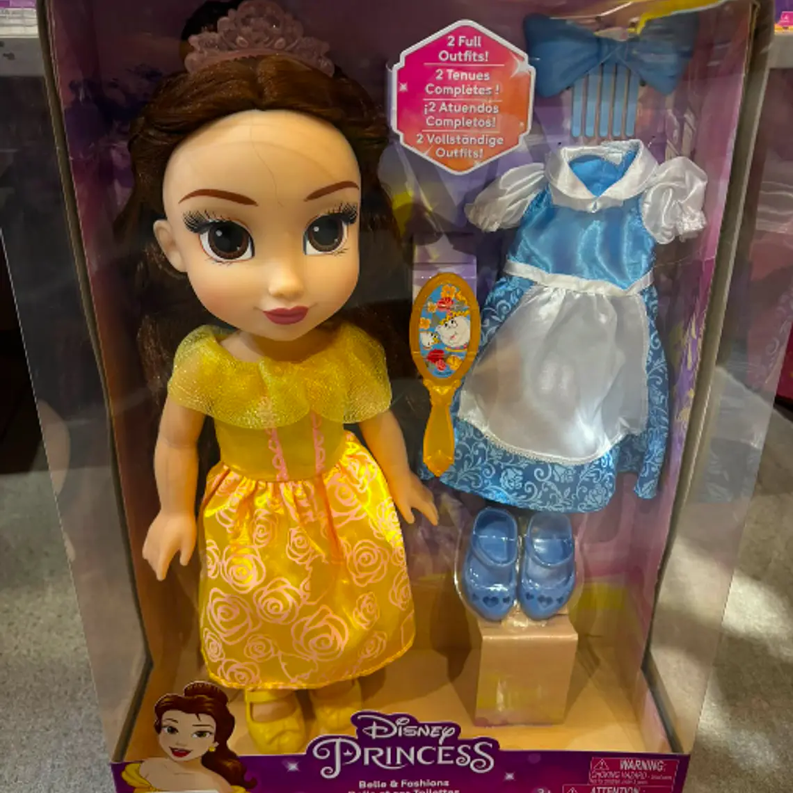 MUÑECA FASHION 38 CM CON ACCESORIOS PRINCESAS DE DISNEY (DISEÑO ALEATORIO) 12