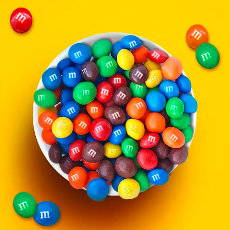 1 BOLSA CHOCOLATE DE LECHE M&M'S CON MANTEQUILLA DE MANÍ 487 G | VENCE: 11/12/2026 4