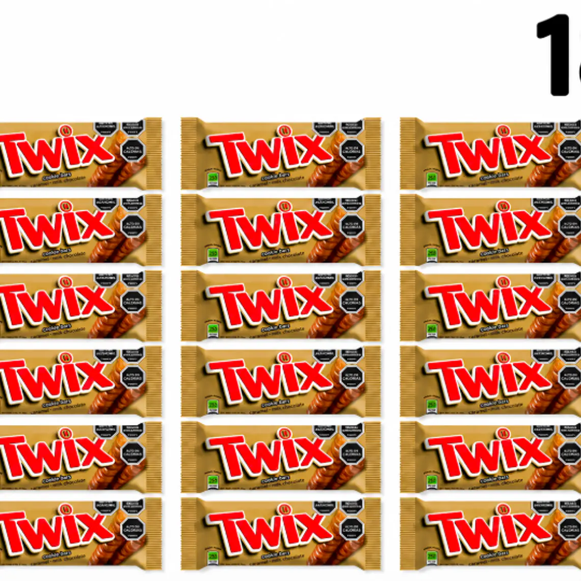 PACK 18 UNIDADES TWIX 51 G | $944 POR UNIDAD | VENCE: 11/01/2027 1