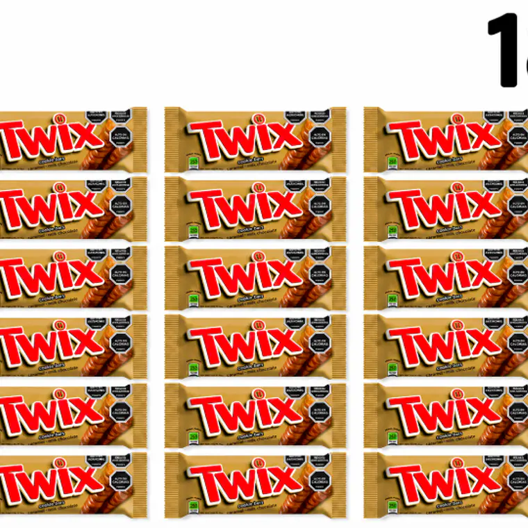 PACK 18 UNIDADES TWIX 51 G | $944 POR UNIDAD | VENCE: 11/01/2027 1