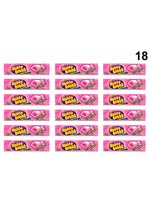 DISPLAY 18 UNIDADES CHICLE HUBBA BUBBA ORIGINAL | $888 POR UNIDAD | VENCE: 17/11/2026