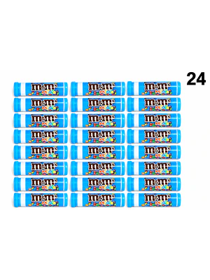 DISPLAY 24 UNIDADES CHOCOLATES M&M'S MINI TUBO 31 G | $833 POR UNIDAD | VENCE: 14/11/2026