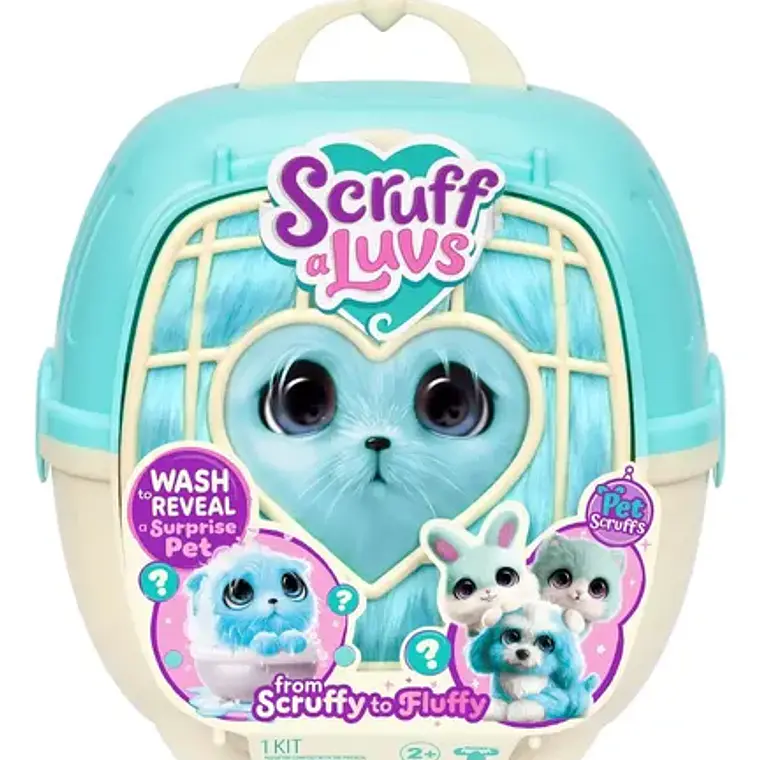 PELUCHE RESCATAME CON CASITA Y ACCESORIOS SCRUFF A LUVS (COLOR ALEATORIO) 2